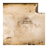Silberne Streichholz-Vesta-Zunderbuchse (Z&uuml;nderb&uuml;chse) mit Allianzwappen, &Ouml;sterreich, Wien, Georg Adam Scheid, um 1885