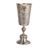 Vermeil-Pokal in der Art der Renaissance, wohl deutsch, 19. Jhdt.