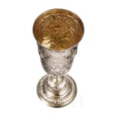 Vermeil-Pokal in der Art der Renaissance, wohl deutsch, 19. Jhdt.