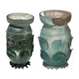 Zwei Krautstr&uuml;nke (Nuppenbecher), deutsch, Anfang 16. Jhdt.