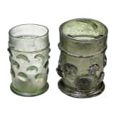 Zwei Nuppenbecher, deutsch, Anfang 16. Jhdt.
