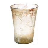 Glasbecher, deutsch oder Niederlande, um 1600
