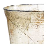 Glasbecher, deutsch oder Niederlande, um 1600