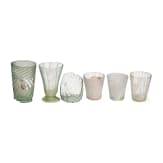 Sechs Glasfragmente, deutsch, 15./16. Jhdt.