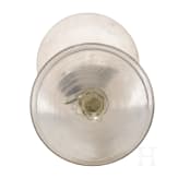 Fl&uuml;gelglas, Facon de Venise, deutsch oder Niederlande, 17. Jhdt.