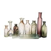 29 Glasfl&auml;schchen, 17. - 19. Jhdt.