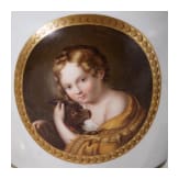 Ein Paar Amphorenvasen, Berlin, KPM, um 1840