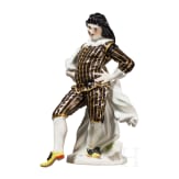 Kom&ouml;dianten-Figur, Meissen, 20. Jhdt.