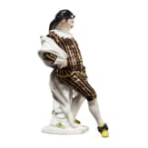 Kom&ouml;dianten-Figur, Meissen, 20. Jhdt.