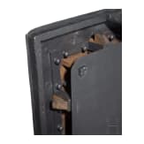 Gro&szlig;e Kriegskasse mit Holzsockel, deutsch, Mitte 18. Jhdt.