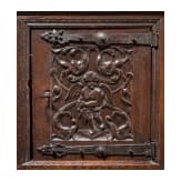 Stollenschrank im Stil des 16. Jhdts., fl&auml;misch, 19. Jhdt.