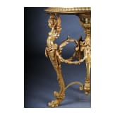 Seltener Salontisch aus Bronze im Empire-Stil, Frankreich, 20. Jhdt.