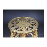 Seltener Salontisch aus Bronze im Empire-Stil, Frankreich, 20. Jhdt.
