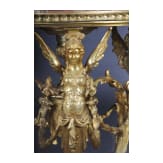 Seltener Salontisch aus Bronze im Empire-Stil, Frankreich, 20. Jhdt.