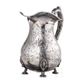 Sahnegie&szlig;er mit Zierhenkel, Russland, St. Petersburg, Carl Boianowski, 1844