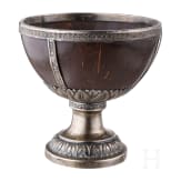 Kokosnuss-Pokal mit Silbermontur, Russland, Moskau, 1834