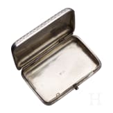 Silber- und Niellodose mit Stadtansicht mit Moskauer Kreml, Russland, 2. H&auml;lfte 19. Jhdt.