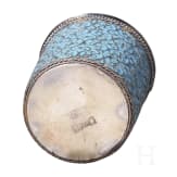Emaille-Wodkabecher, Russland, Moskau, Wasilij Semenow, 1890