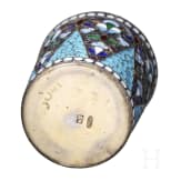 Cloisonn&eacute;-Email-Wodkabecher, Russland, Moskau, Dmitrij N. Nikolajew, 1896 - 1908