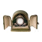 Mit Gold und Diamanten besetzter Nephrit-Fotorahmen im Stil von Faberg&eacute;