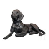 Hundefigur (Zeigerhund, Pointer), Sowjetunion, Eisenwerke Kasli, 20. Jhdt.