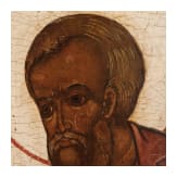 Gro&szlig;e Ikone mit dem Evangelisten Matth&auml;us, Russland, 18. Jhdt.