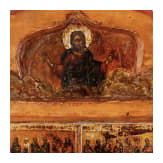 Ikonen-Triptychon, Russland, 19. Jhdt.