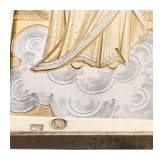 Ikonen-Triptychon mit dem Heiligen Wladimir, Russland, Moskau, Iwan S. Gubkin, um 1890, mit Etui der Firma Olowjanischnikow