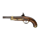Pistole M an 13, perkussioniert, um 1820 - 1830