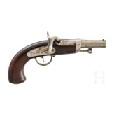 Perkussionspistole der Gendarmerieoffiziere M 1842, Ch&acirc;tellerault, 1848