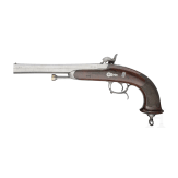 Ein Paar Offizierspistolen M 1833, 2. Modell