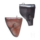 Zwei Pistolentaschen f&uuml;r MAS 1935 und Ruby-Pistole, Frankreich