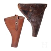 Zwei Taschen f&uuml;r Webley-Pistole 1913 und -Revolver Mark 6