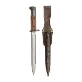 Bajonett WZ 28 "Radom" mit Scheide und Koppelschuh