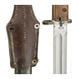Bajonett WZ 28 "Radom" mit Scheide und Koppelschuh