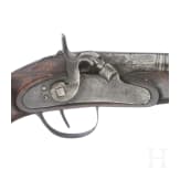 Scharnierpistole M 1816/43 und kleine Pistole