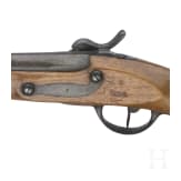 Scharnierpistole M 1816/43 und kleine Pistole