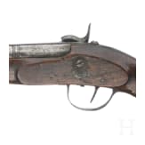 Scharnierpistole M 1816/43 und kleine Pistole