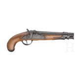 Scharnierpistole M 1816/43 und kleine Pistole