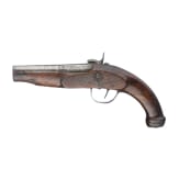 Scharnierpistole M 1816/43 und kleine Pistole