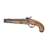 Scharnierpistole M 1816/43 und kleine Pistole