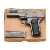 Dreyse Mod. 07, Milit&auml;rkontrakt, im Karton