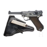 Pistole 08, DWM, 1917, in Tasche