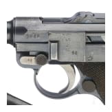 Pistole 08, DWM, 1917, in Tasche