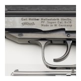Walther, Mod. PP Super, Ulm, bayerische Polizei, in Box