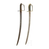 Zwei Grenadiers&auml;bel M1790 und M1794, Bayern