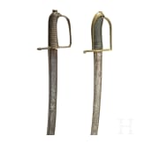 Zwei Grenadiers&auml;bel M1790 und M1794, Bayern