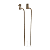 Zwei T&uuml;llenbajonette Bayern f&uuml;r Infanteriegewehr M1804 und M1826.