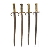 Vier Yatagane M 1869, Bayern
