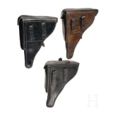 Drei Koffertaschen f&uuml;r 08 Pistolen